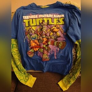 Tmnt Long Sleeved Boy's Shirt Size 10/12
